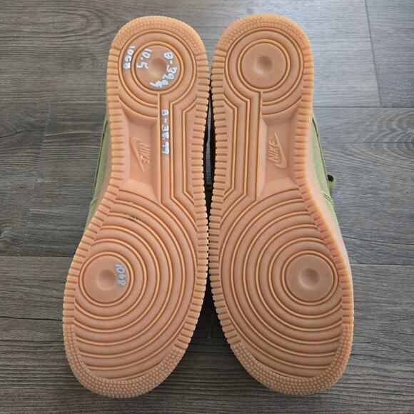 Nike Air Force 1 Low Premium Gum Sole Camper Green Size 10.5 - Picture 8 of 13